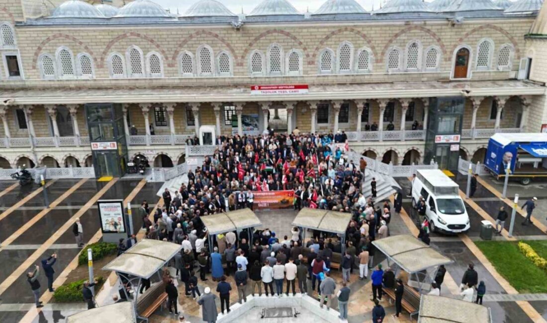 Arnavutköy Eğitime Destek Platformu, sivil toplum kuruluşlarıyla birlikte Gazze'deki insan