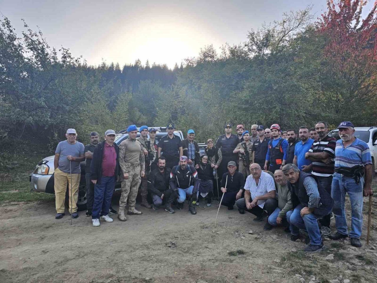 Alzheimer Hastası Yaşlı Kadın, Jandarma Ekipleri Tarafından Kısa Sürede Bulundu