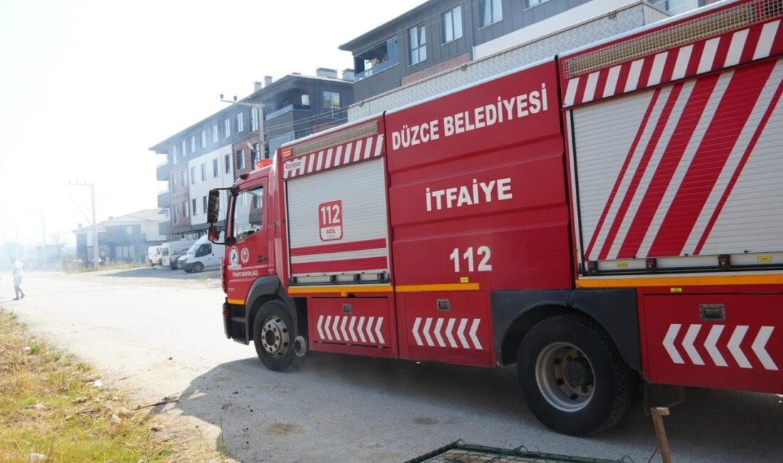 Düzce İtfaiye Müdürlüğü, 2025 yılına ait raporunu yayımlayarak, Ocak'tan bu