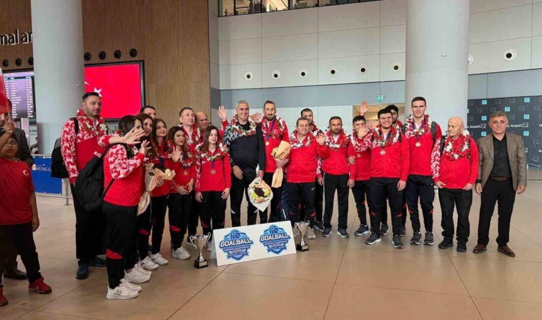 Finlandiya’da düzenlenen IBSA Goalball Avrupa Şampiyonası’nda kadın ve erkek milli