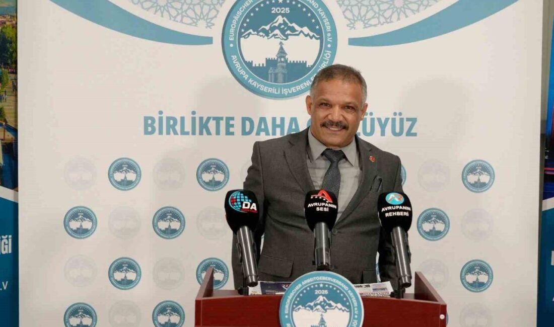 Ali Hızar, Avrupa Kayserili İşverenler Birliği Başkanı olarak, MHP Milletvekili