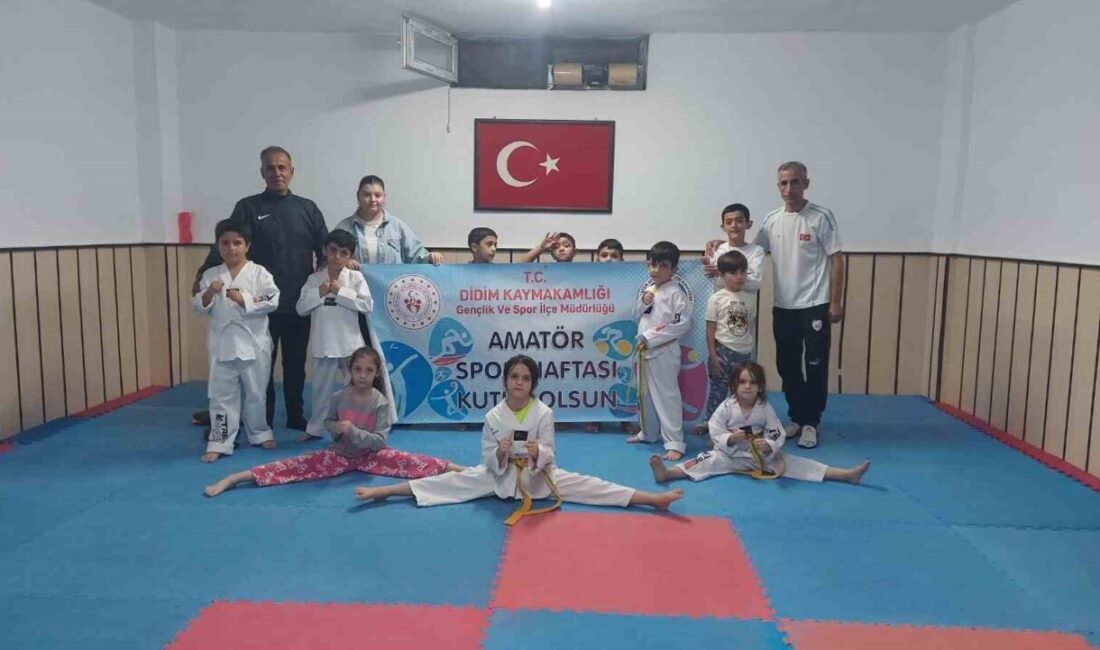 Gençlik ve Spor Bakanlığı'nın düzenlediği Amatör Spor Haftası etkinlikleri Aydın'da