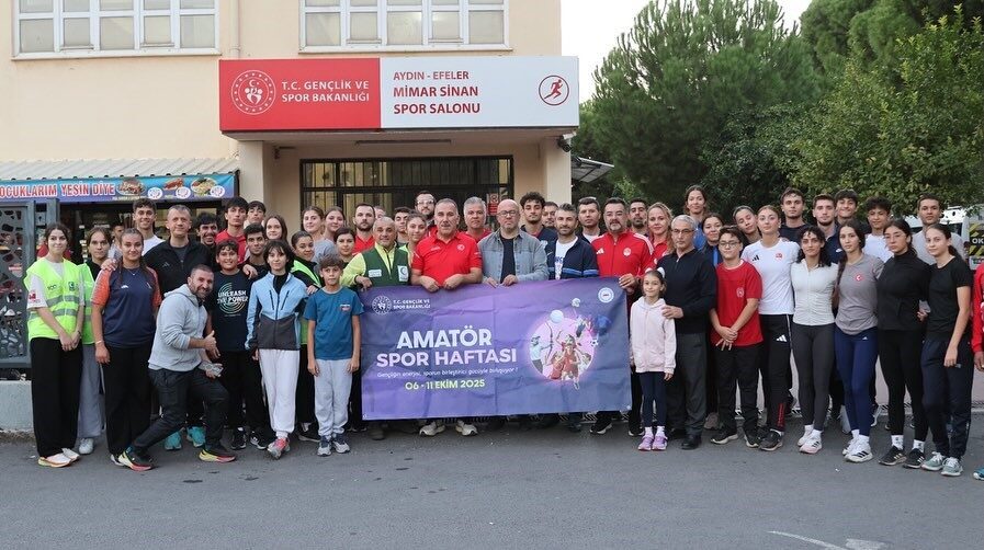 Aydın'da Amatör Spor Haftası etkinlikleri tamamlandı. Haftalar boyunca birçok branşta