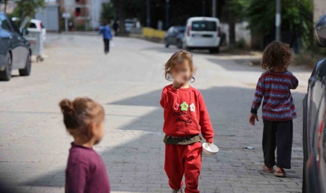 Aydın'ın Efeler ilçesinden sonra Köşk ilçesinde de çocuk dilenciler ortaya