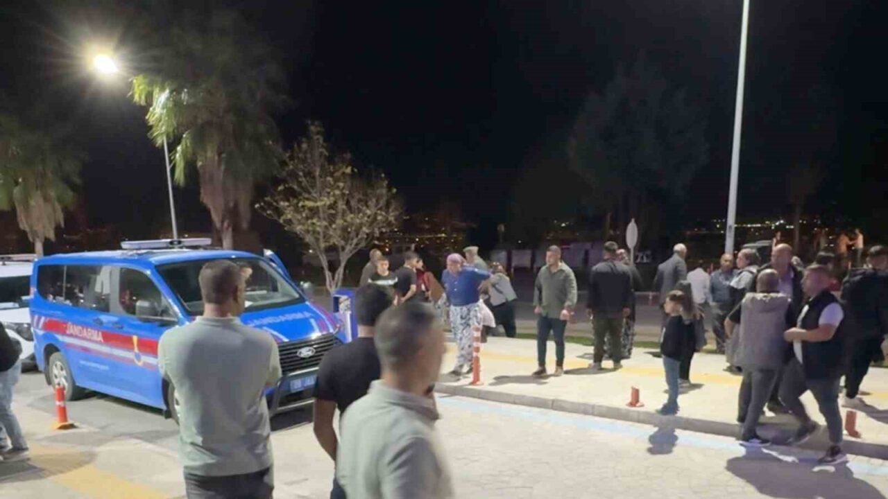 Aydın'ın Efeler ilçesinde iki aile arasında çocuklar nedeniyle çıkan kavgada