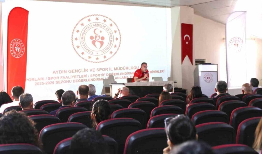 Aydın Gençlik ve Spor İl Müdürlüğü, 2025-2026 Eğitim Yılı Spor Faaliyetleri İçin Toplantı Düzenledi Aydın Gençlik ve Spor İl Müdürlüğü, 2025-2026 eğitim öğretim yılına