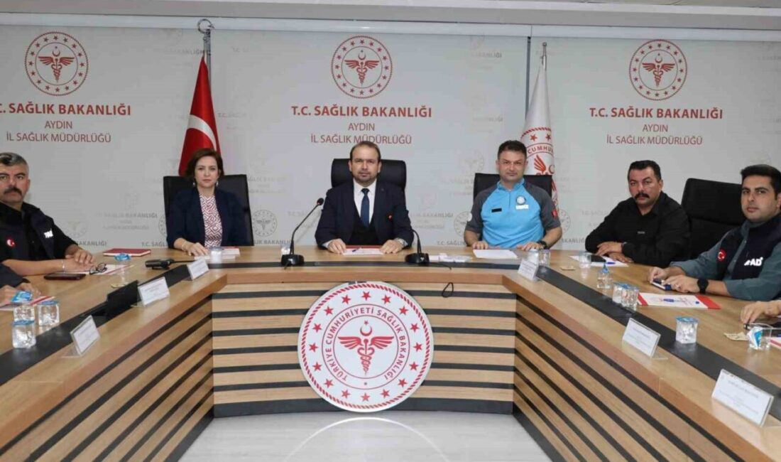Aydın İl Sağlık Müdürlüğü, Türkiye Afet Müdahale Planı kapsamında 'Yerel
