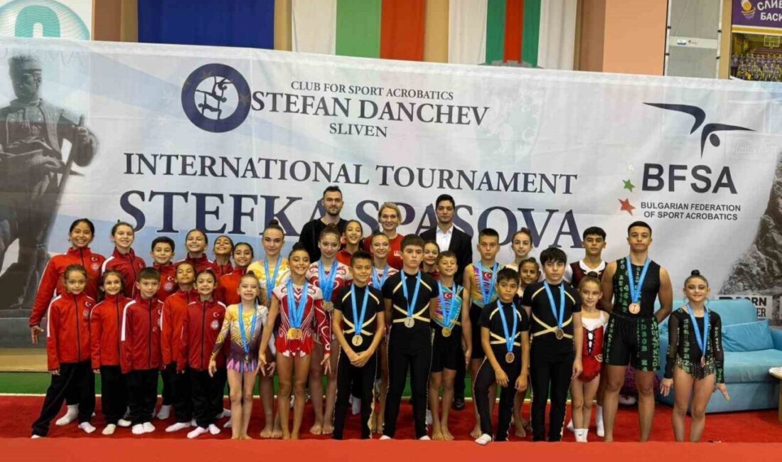 Aydınlı sporcular, Bulgaristan’da katıldıkları uluslararası yarışmadan madalya ile döndüler. Aydınlı sporcular, Bulgaristan'ın Sliven kentinde düzenlenen International Acro Tournament Stefka