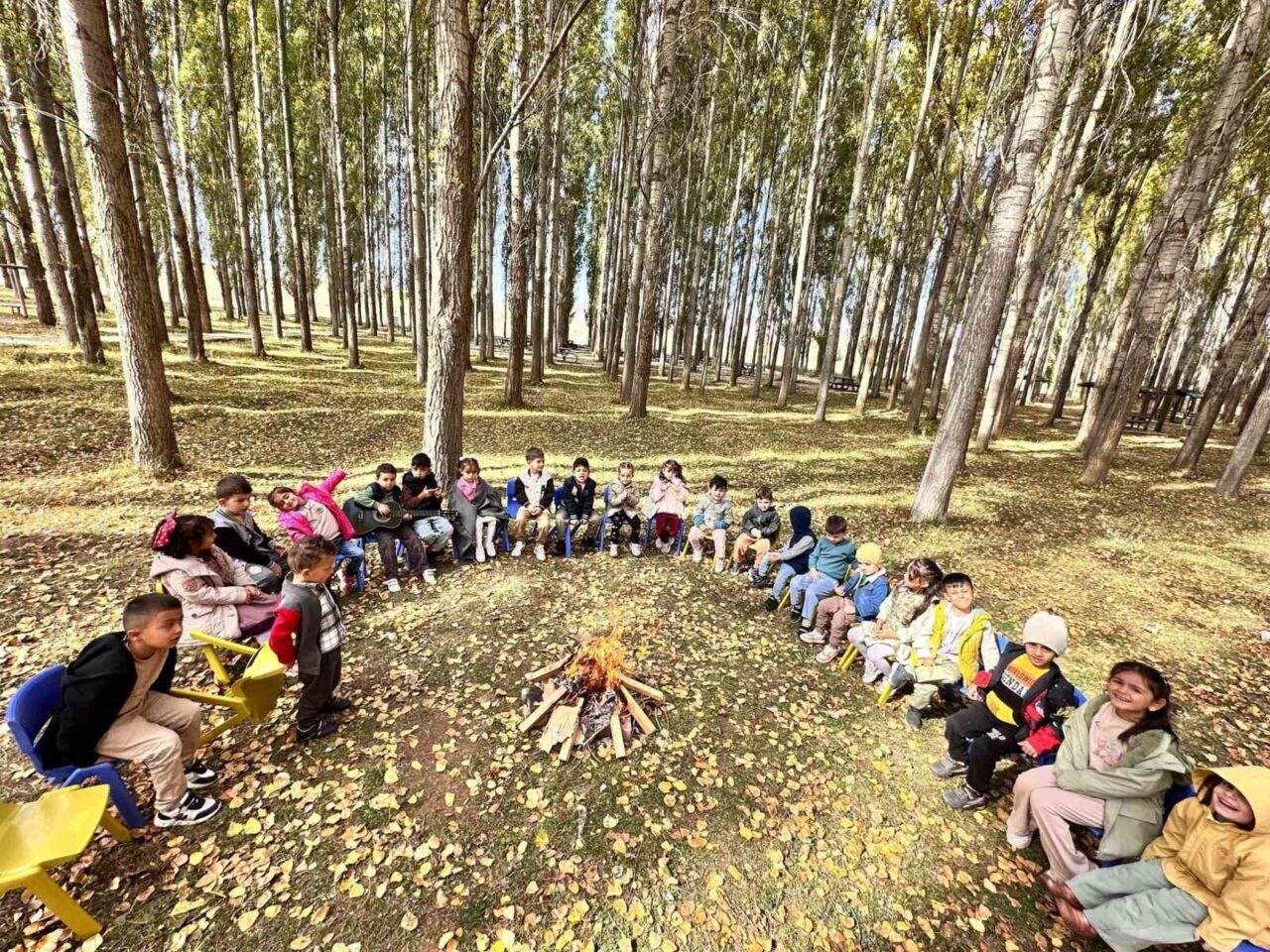 Aydıntepe Anaokulu, minik öğrencilerine yönelik "Sonbahar Keşif Günü" etkinliği düzenleyerek,