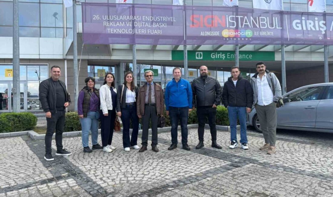 Aydın Ticaret Odası üyeleri, İstanbul'daki "Sign İstanbul 26. Uluslararası Fuarı"nı