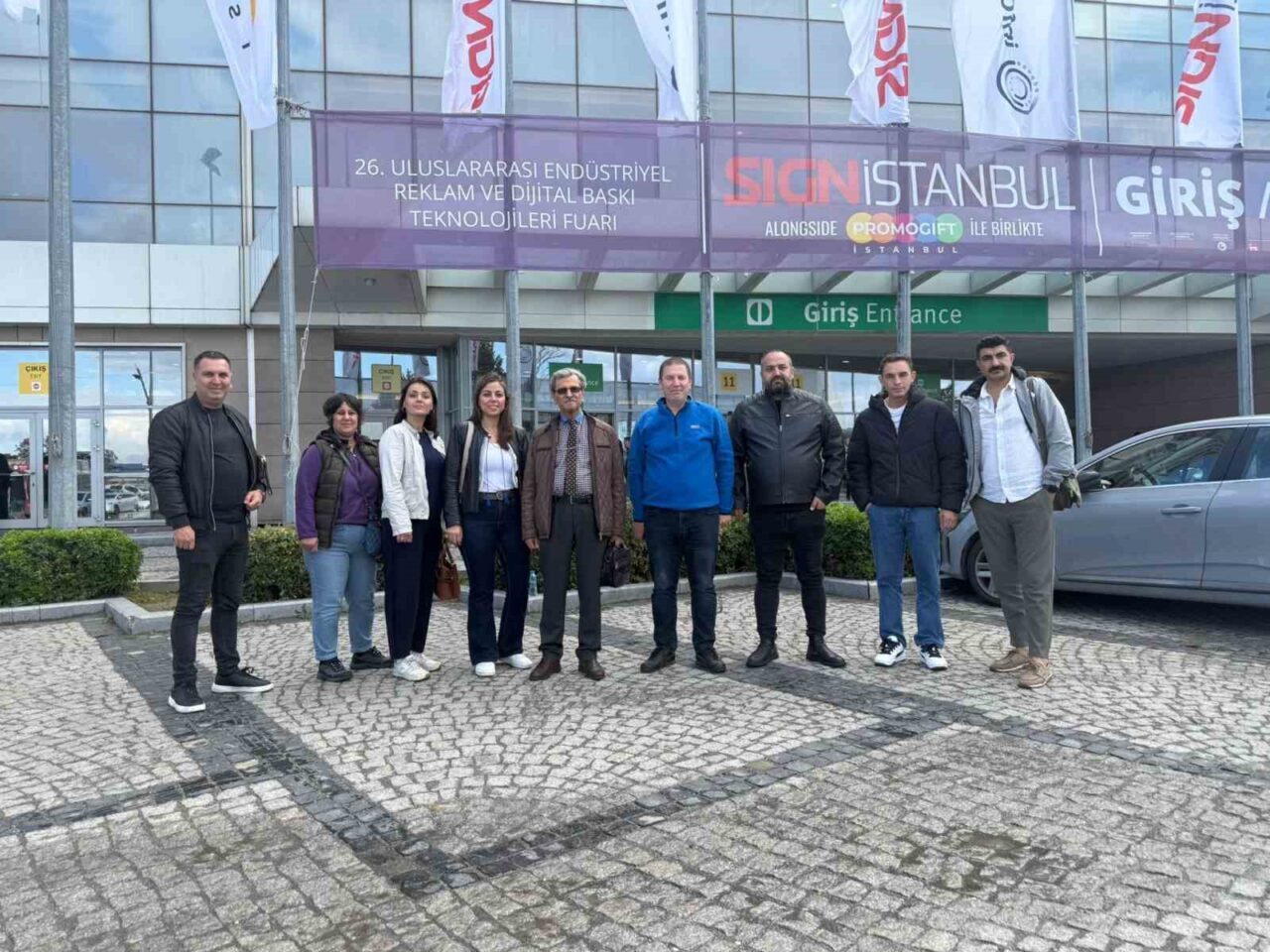Aydın Ticaret Odası (AYTO) üyeleri, İstanbul'daki "Sign İstanbul 26. Uluslararası