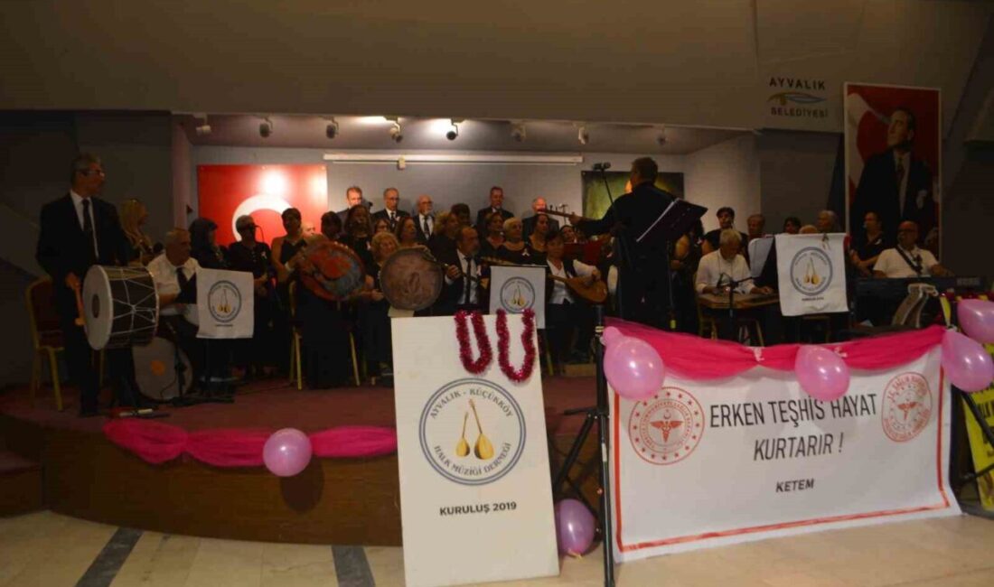 Ayvalık’ta Kanser Haftası Etkinliği: Erken Teşhis İçin Müzik ve Farkındalık Yükseltiliyor Ayvalık'ta 1-6 Ekim Kanser Haftası kapsamında düzenlenen konserle erken teşhis