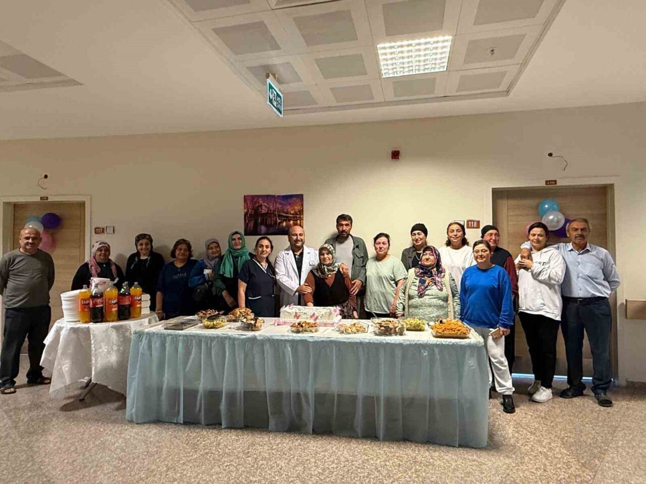 Samsun Bafra Devlet Hastanesi, Dünya Palyatif Bakım Günü'nü kutladı. Başhekim