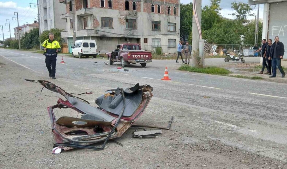 Bafra’da Kamyon ile Pikap Çarpıştı: 1 Yaralı Samsun'un Bafra ilçesinde meydana gelen trafik kazasında, Abdullah Kısa'nın kullandığı