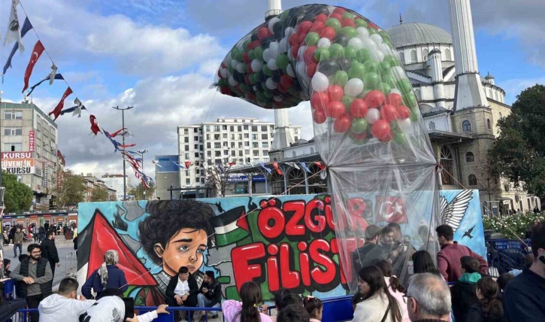 Bağcılar’da AK Parti Gençlik Kolları, Dünya Kız Çocukları Günü’nde "Gazze’deki