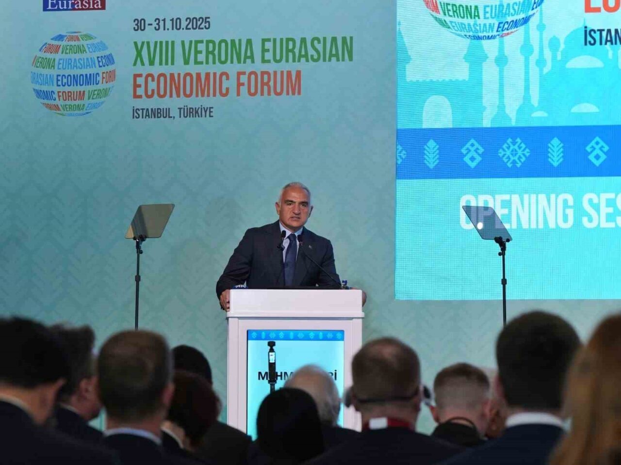 Kültür ve Turizm Bakanı Mehmet Nuri Ersoy, Verona Avrasya Ekonomi