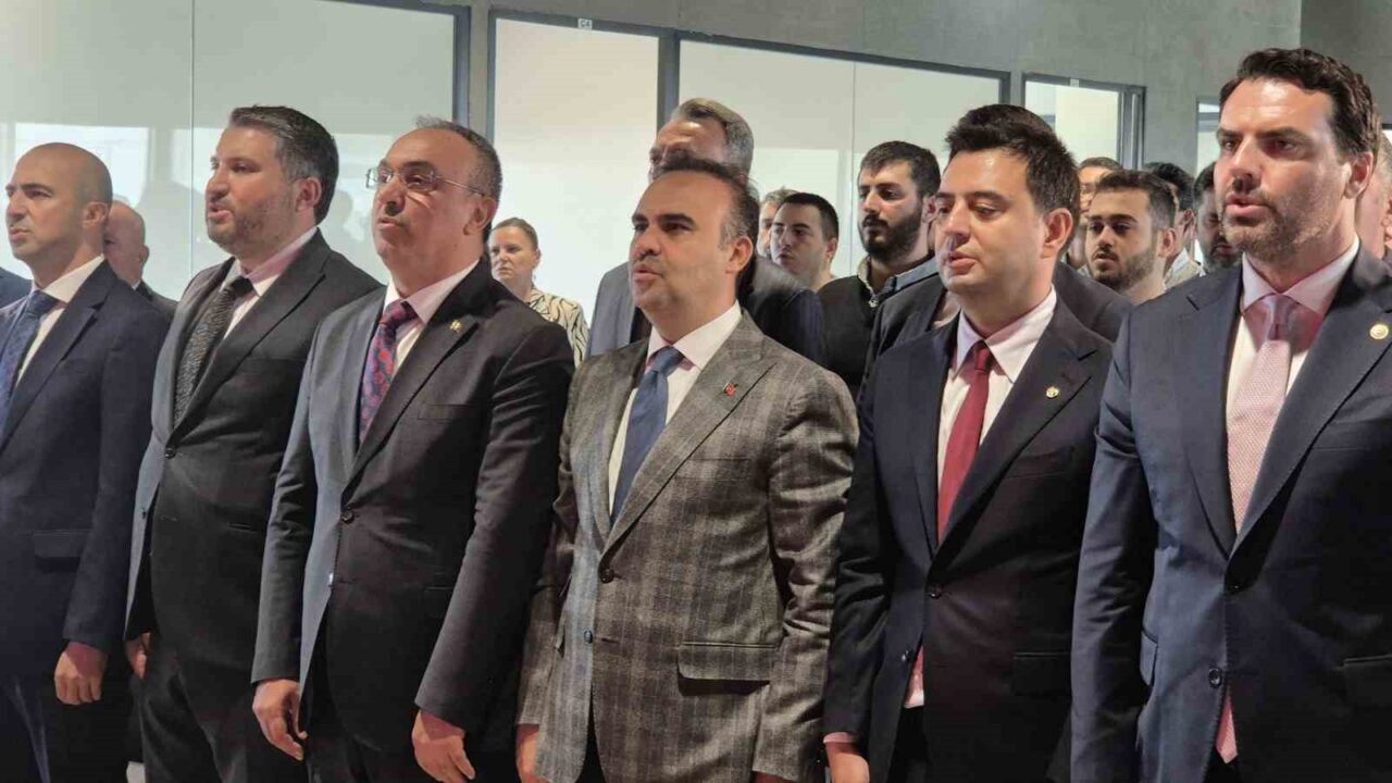 Sanayi ve Teknoloji Bakanı Mehmet Fatih Kacır, Tekirdağ'ın Ergene ilçesinde