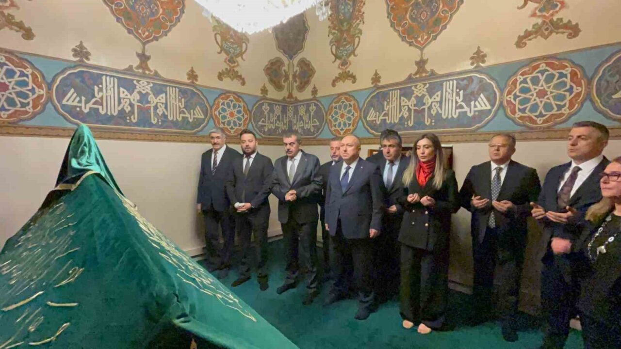 Millî Eğitim Bakanı Yusuf Tekin, Nevşehir'deki programları kapsamında Hacı Bektaş-ı