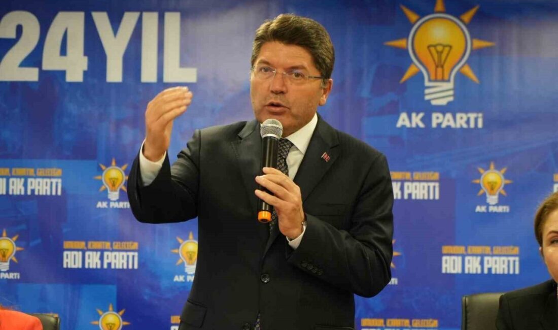 Adalet Bakanı Yılmaz Tunç, terörle mücadelenin getirdiği kayıplara dikkat çekerek,