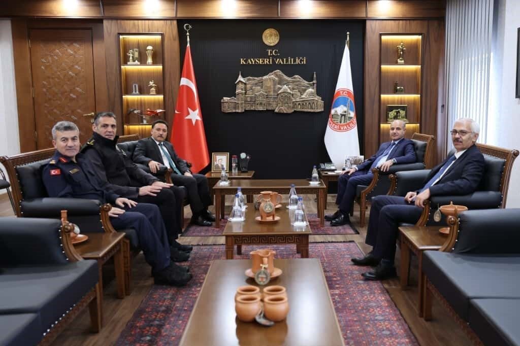 İçişleri Bakan Yardımcısı Mehmet Aktaş, Kayseri’deki programları kapsamında Vali Gökmen