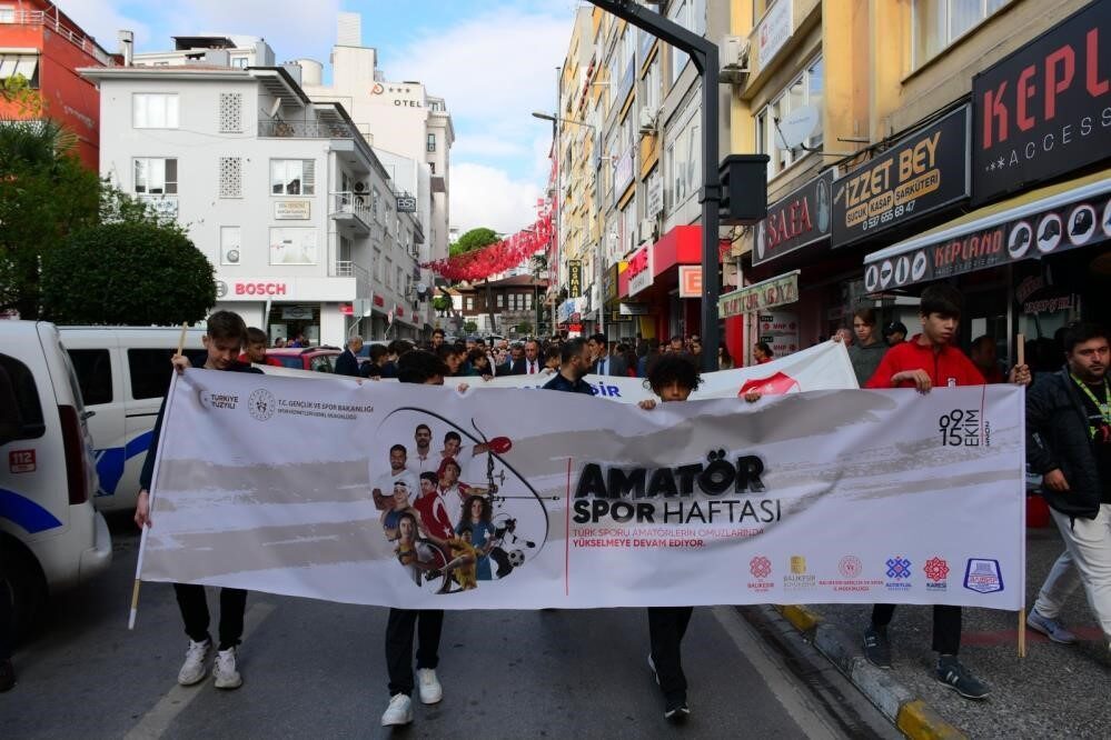 Balıkesir’de ve Türkiye genelinde Ekim ayında kutlanan Amatör Spor Haftası,