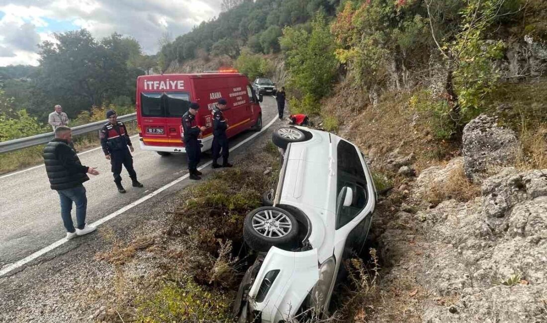 Balıkesir’in İvrindi ilçesinde Osmanköy Mahallesi’nde direksiyon hakimiyetini kaybeden sürücü, 45