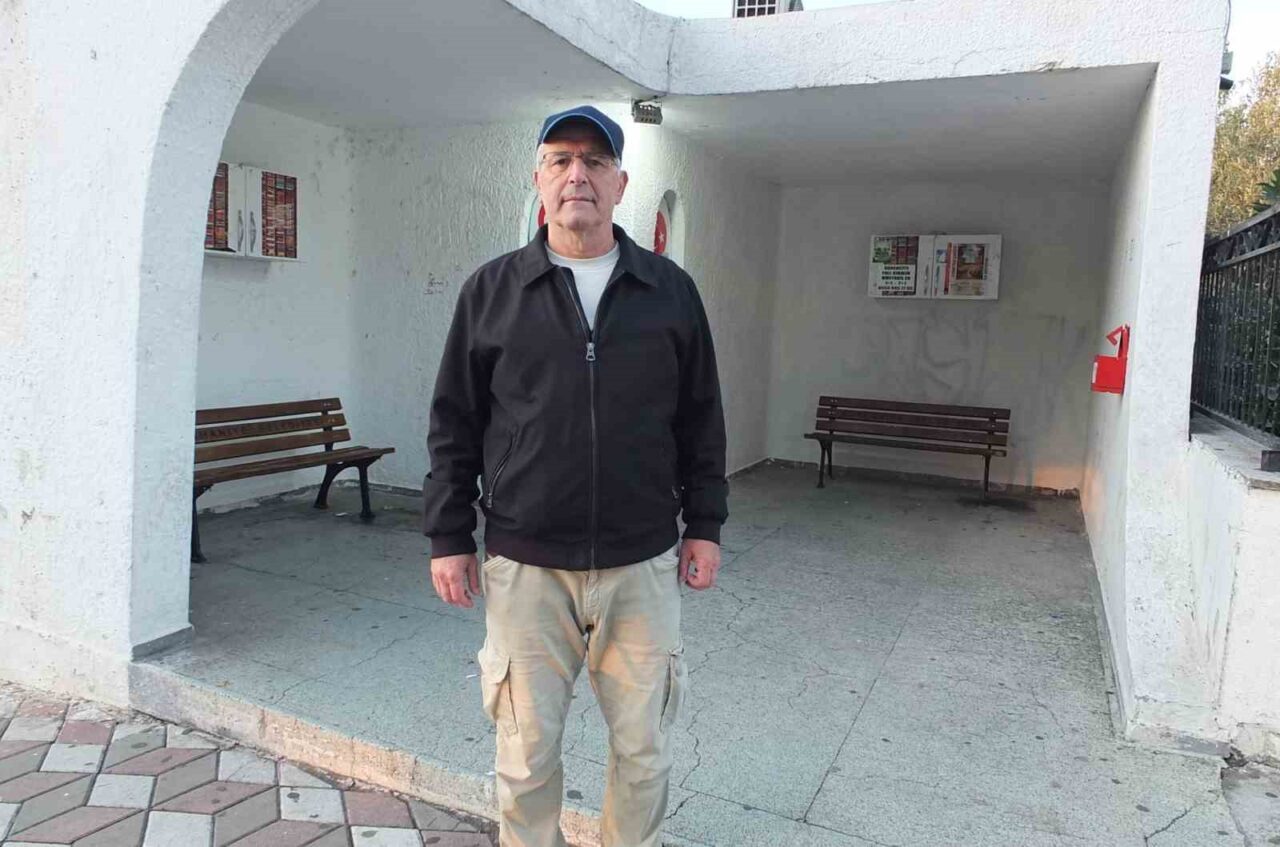Balıkesirli gurbetçi Turhan Demirhan, Burhaniye'de tatil yaparken BUBFA öğrencilerinin bahsettiği