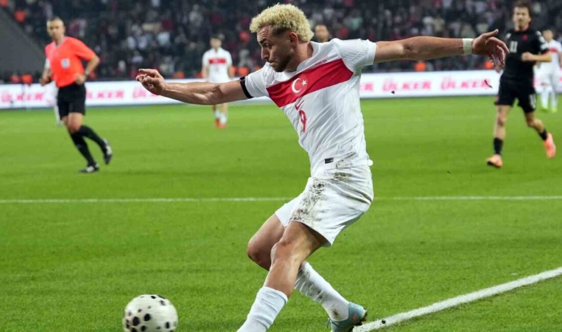 A Milli Futbol Takımı'nın oyuncusu Barış Alper Yılmaz, Gürcistan ile