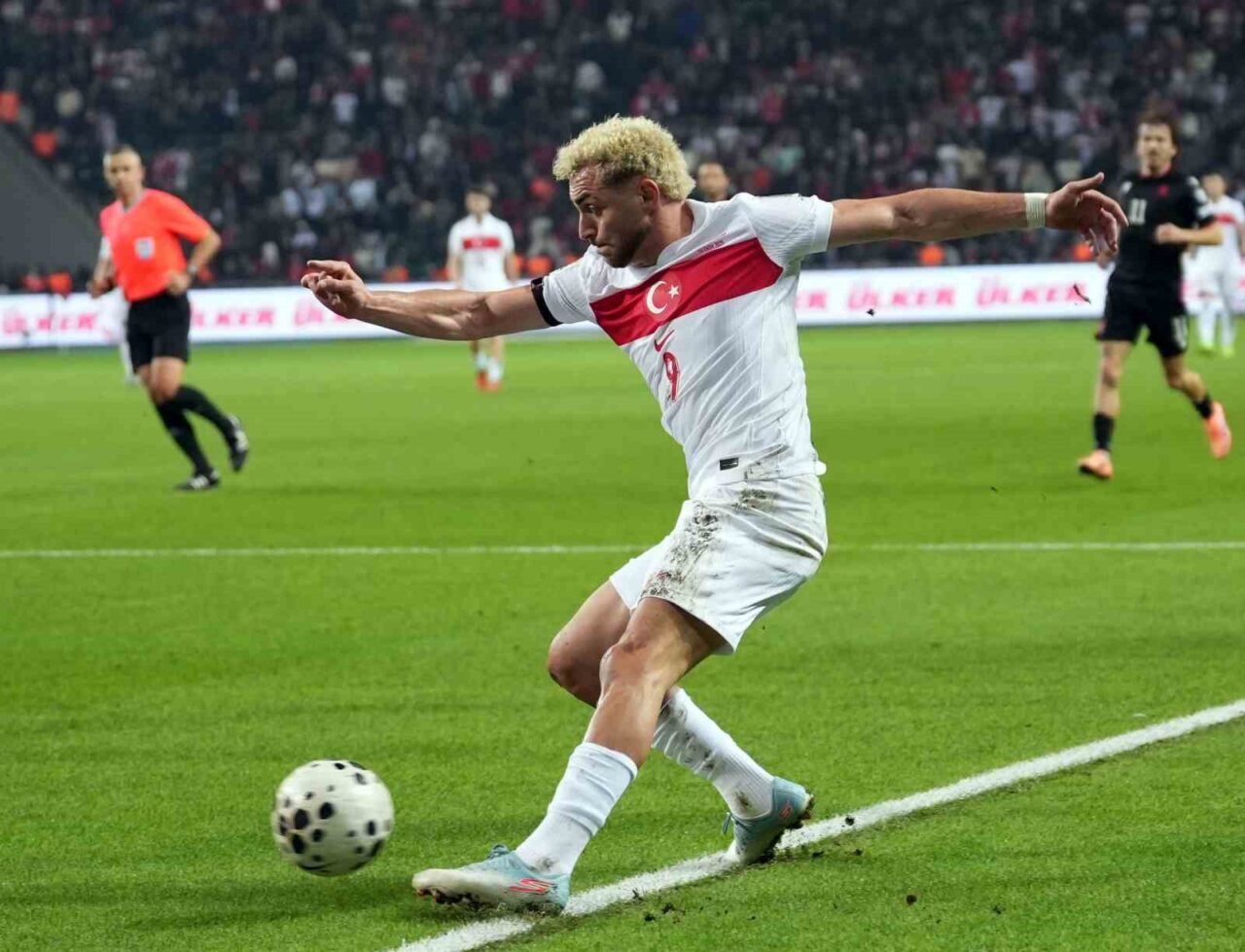 A Milli Futbol Takımı'nın oyuncusu Barış Alper Yılmaz, Gürcistan ile
