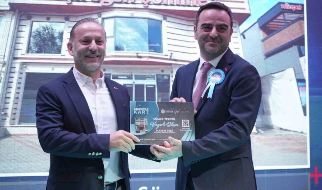 Kocaeli’nin Başiskele ilçesinde, Başkan Yasin Özlü'nün tanıttığı "Başiskele Kart" projesi,