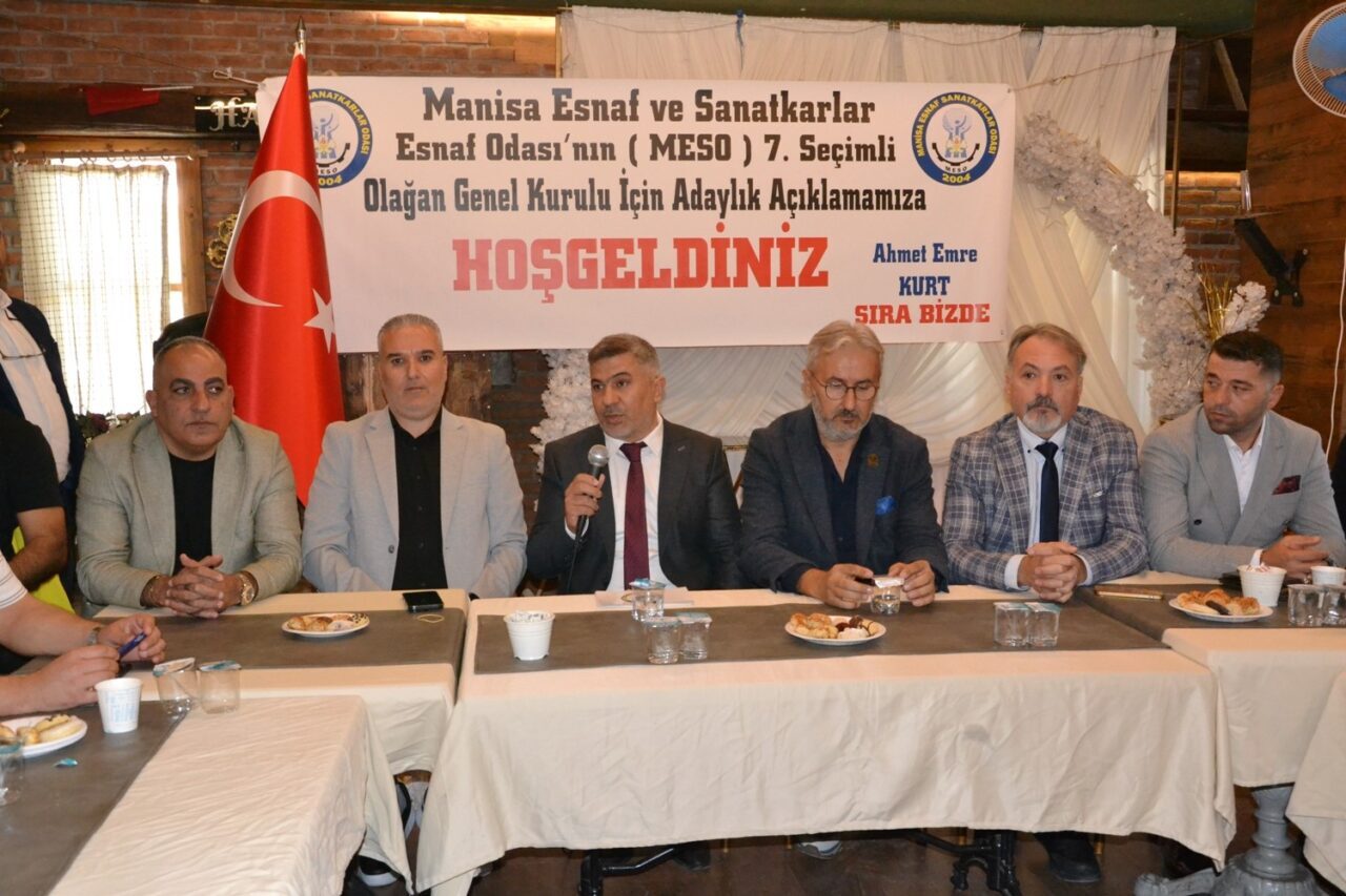 Manisa'da 2026'da yapılacak MESO Genel Kurulu için başkan adayı olan