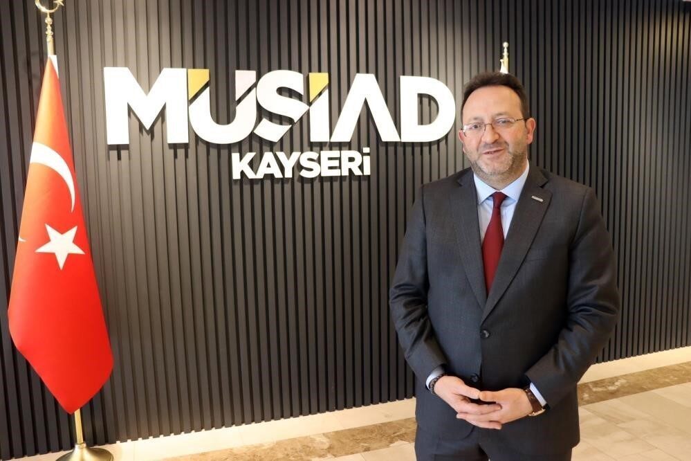 MÜSİAD Kayseri Şube Başkanı Ferhat Akmermer, üretim sektöründeki sıkı kredi