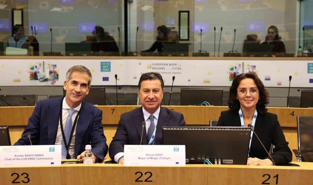 Muğla Büyükşehir Belediye Başkanı Ahmet Aras, Brüksel'de önemli görüşmeler yaparak