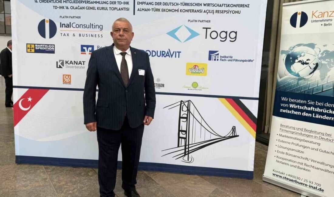 Düzce Ticaret ve Sanayi Odası Başkanı Erdoğan Bıyık, Berlin Büyükelçiliği'nde