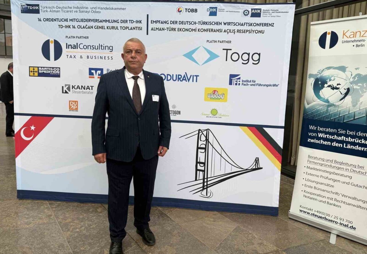 Düzce Ticaret ve Sanayi Odası Başkanı Erdoğan Bıyık, Berlin Büyükelçiliği'nde