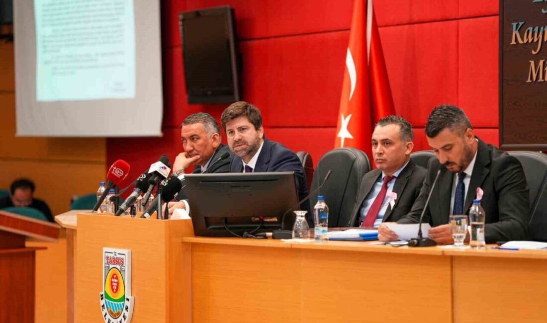 Tarsus Belediyesi Ekim ayı meclis toplantısında, kentsel dönüşüm projeleri ve
