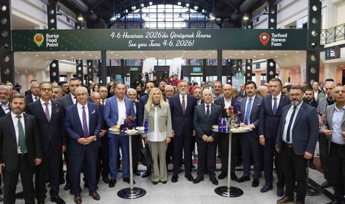 Bursa Food Point Fuarı'nda konuşan Bursa Büyükşehir Belediye Başkanı Mustafa
