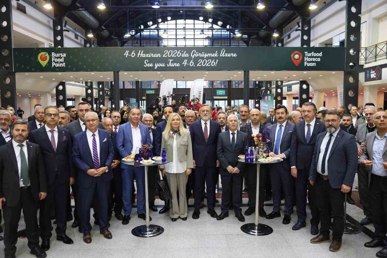 Bursa Food Point Fuarı'nda konuşan Bursa Büyükşehir Belediye Başkanı Mustafa