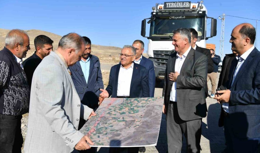 Kayseri Büyükşehir Belediye Başkanı Dr. Memduh Büyükkılıç, Yemliha Mahallesi'nde yeni