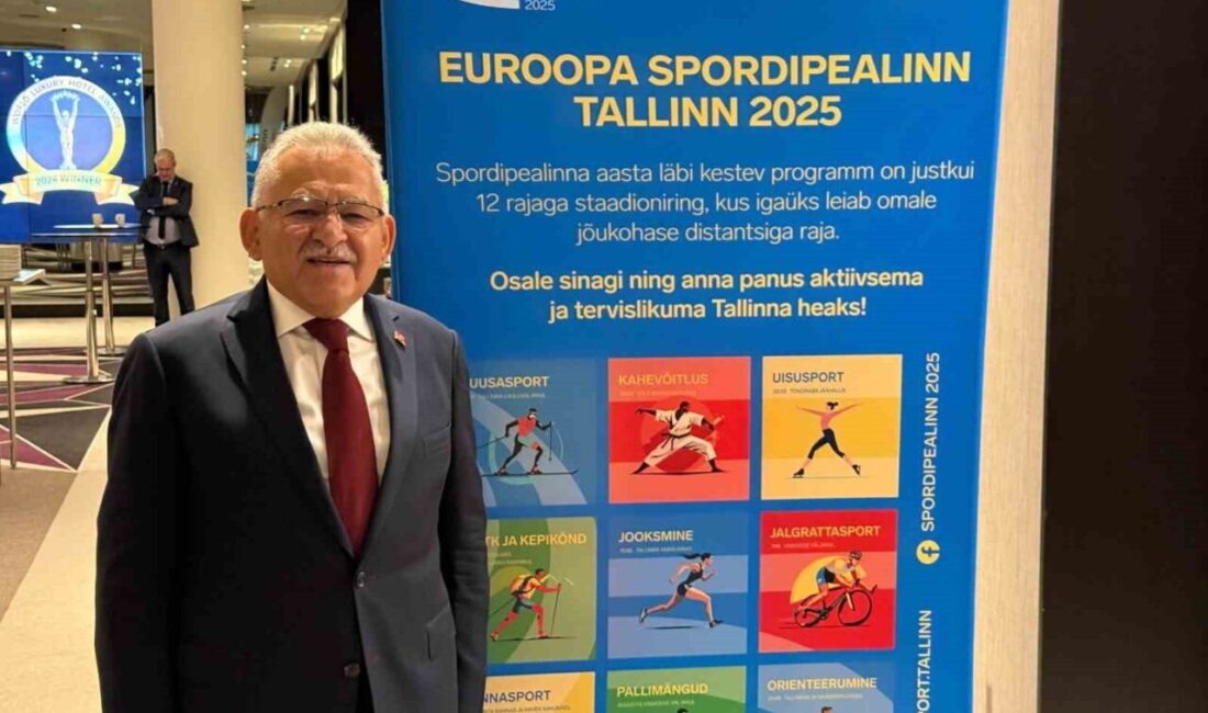 Kayseri Büyükşehir Belediye Başkanı Dr. Memduh Büyükkılıç, Tallinn'de Türkiye Cumhuriyeti