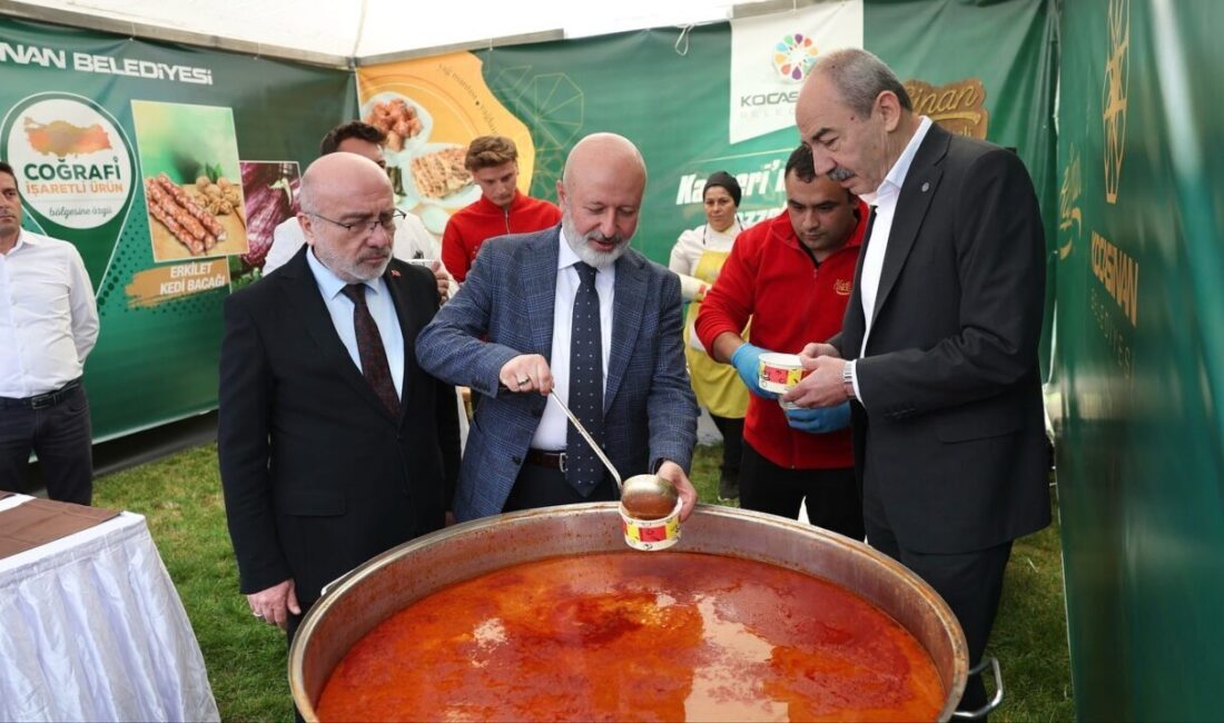 Kocasinan Belediye Başkanı Ahmet Çolakbayrakdar, 3. Kayseri Gastronomi Günleri'nde, Kayseri'nin