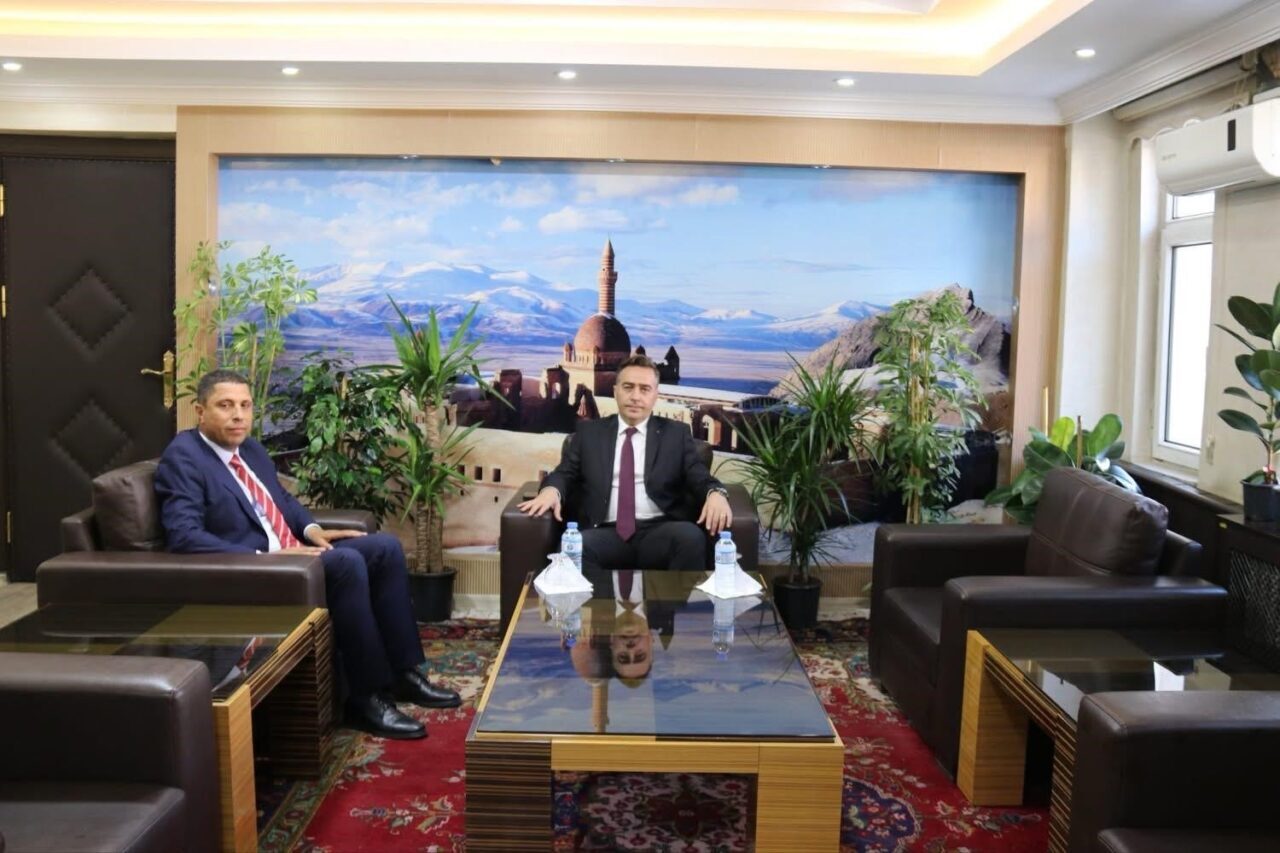 Dedeli Belediye Başkanı Veysi Durak, Ağrı İl Emniyet Müdürü Göksel