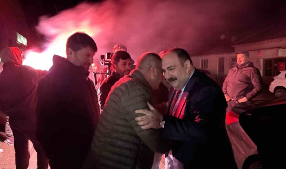 İnönü Belediye Başkanı Serhat Hamamcı, Oklubalı Mahallesi'nde halkla bir araya
