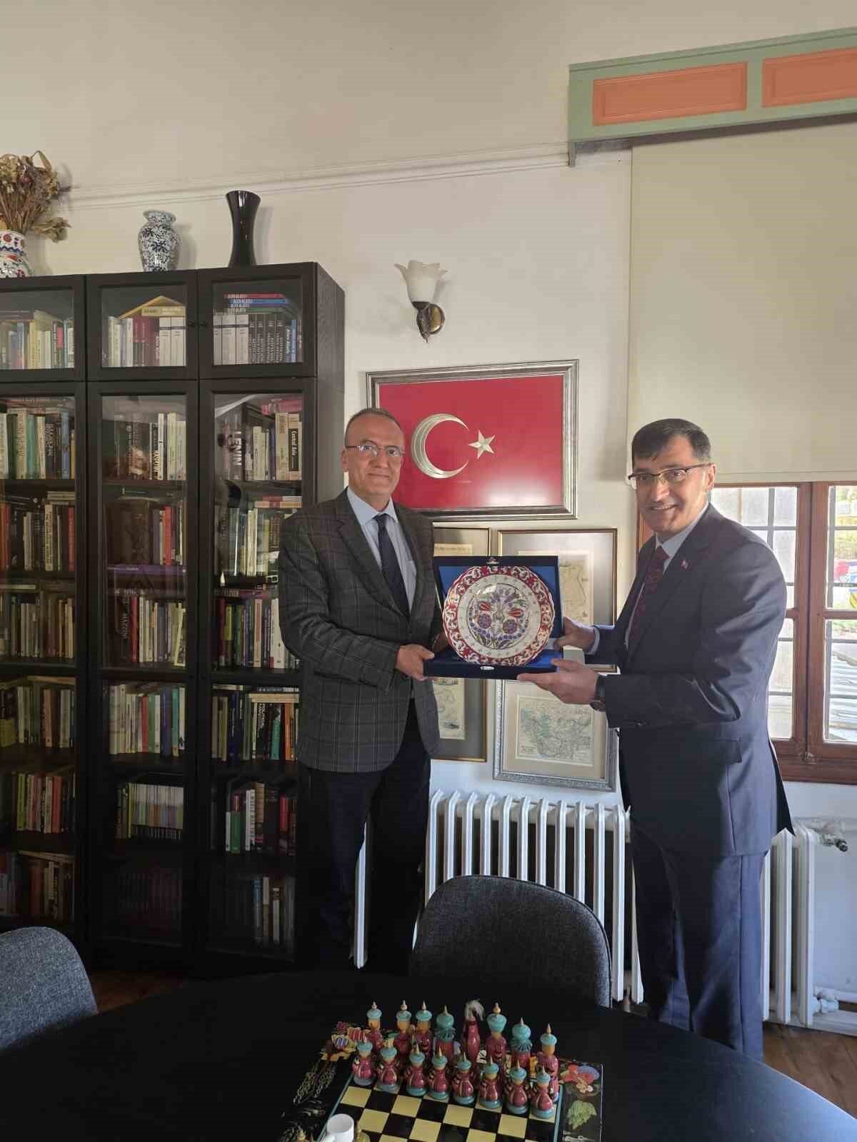 Kütahya Belediye Başkanı Eyüp Kahveci, Avrupa Konseyi Kültür Rotaları Danışma