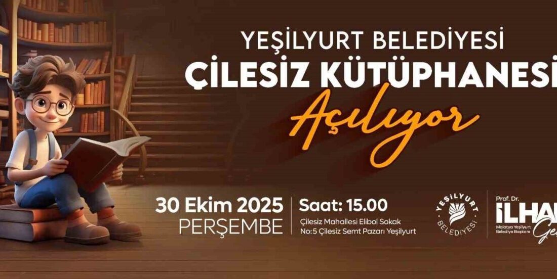 Çilesiz Mahallesine Yeni Kütüphane Kazandırıldı: Açılış Töreni 30 Kasım’da Gerçekleşecek Yeşilyurt Belediye Başkanı Prof. Dr. İlhan Geçit, Çilesiz Mahallesi’nde gençlere