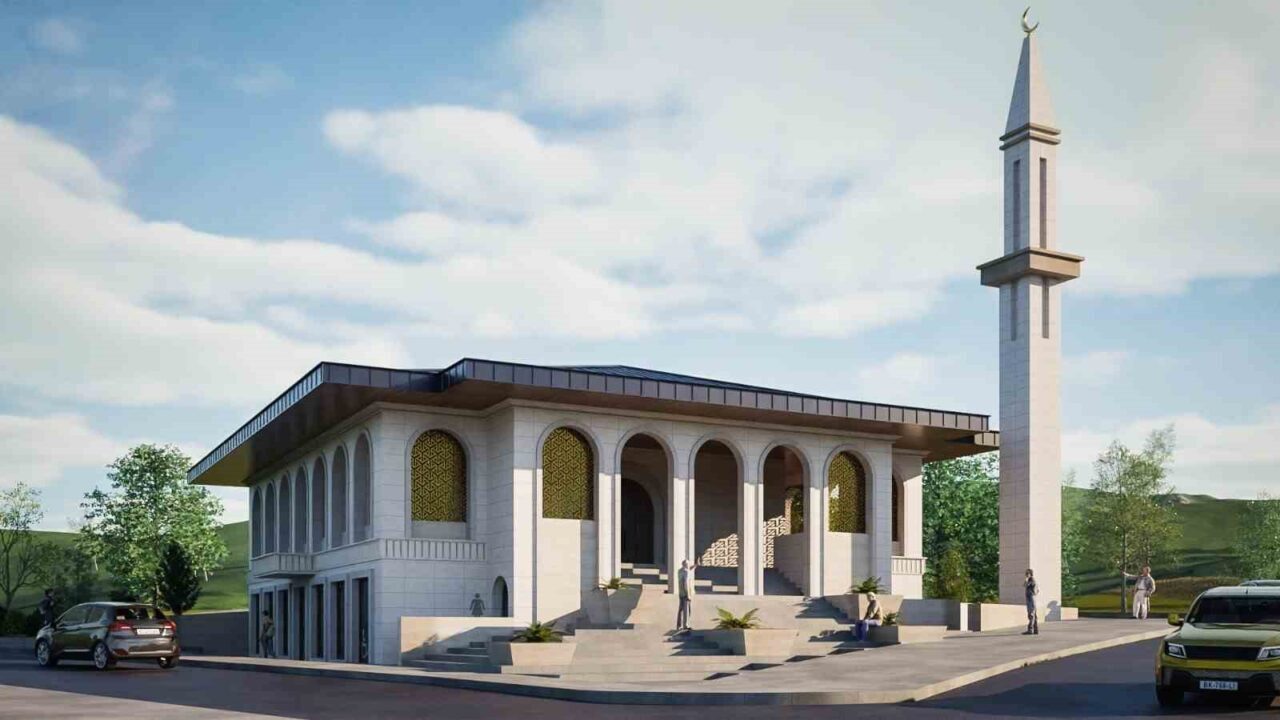 Hacılar Belediye Başkanı Bilal Özdoğan, Erciyes Mahallesi'nde inşa edilecek Prof.