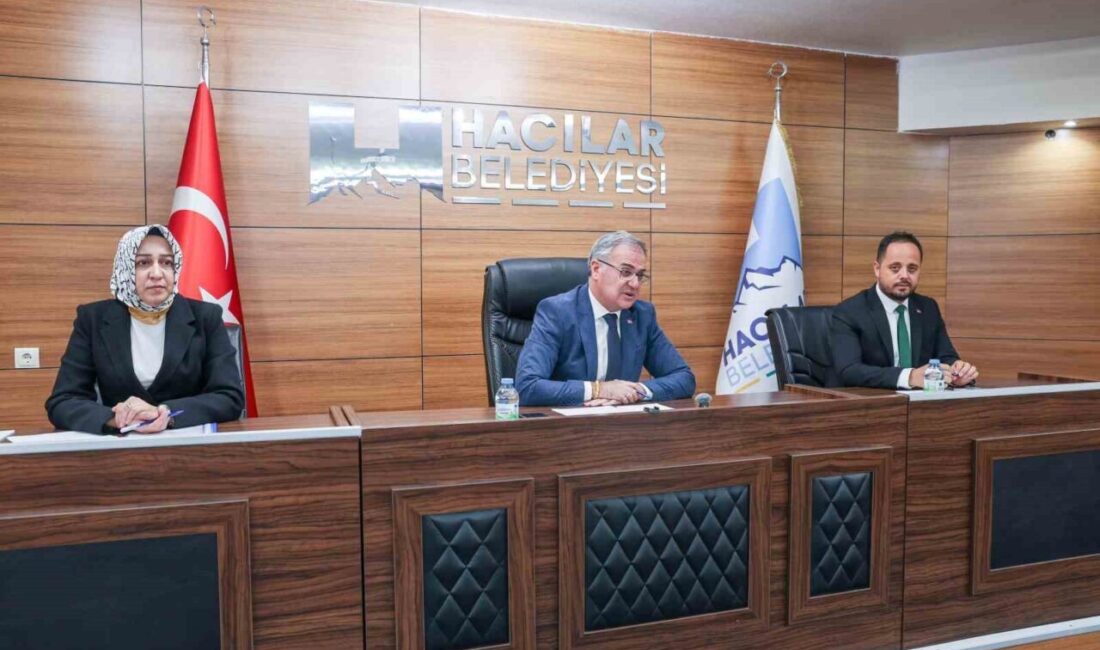 Hacılar Belediyesi, Ekim Ayı Olağan Meclis Toplantısını Başkan Bilal Özdoğan