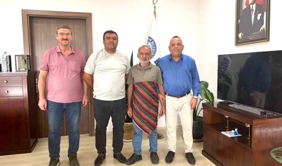 Bozdoğan’da yılın ahisi seçilen Erkan Derban, Esnaf ve Sanatkarlar Oda