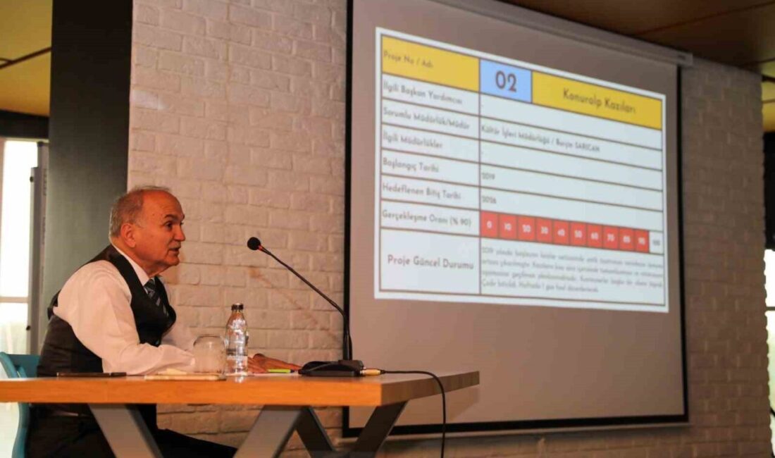 Düzce Belediye Başkanı Dr. Faruk Özlü, 100 Proje kapsamında istişare