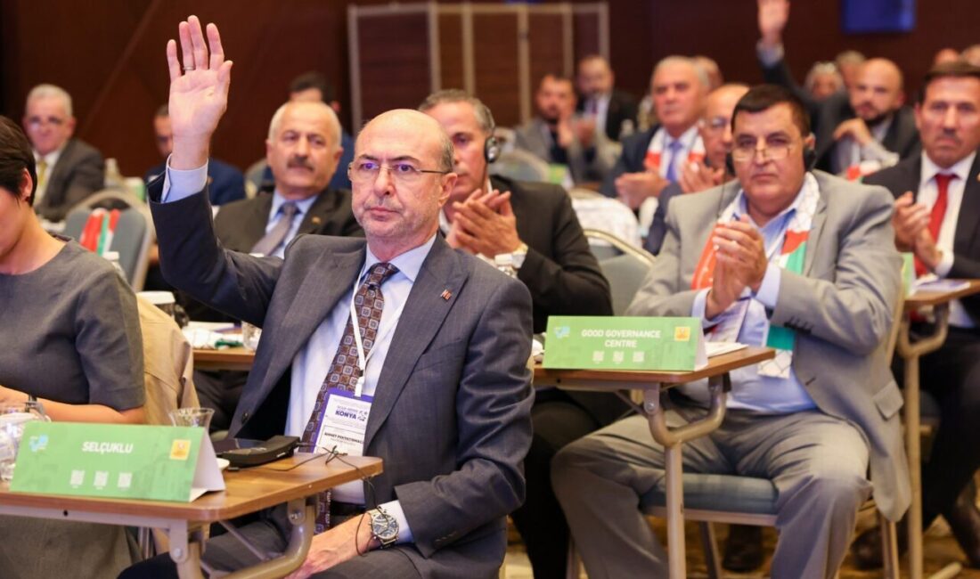 Selçuklu Belediye Başkanı Ahmet Pekyatırmacı, UCLG-MEWA toplantısında önemli görevler üstlenerek